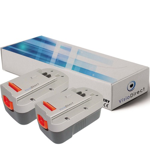 Lot batteries 18v - lot, 2